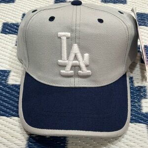 Vintage Los Angeles Dodgers American Needle Strap Back Hat Wool Blend New